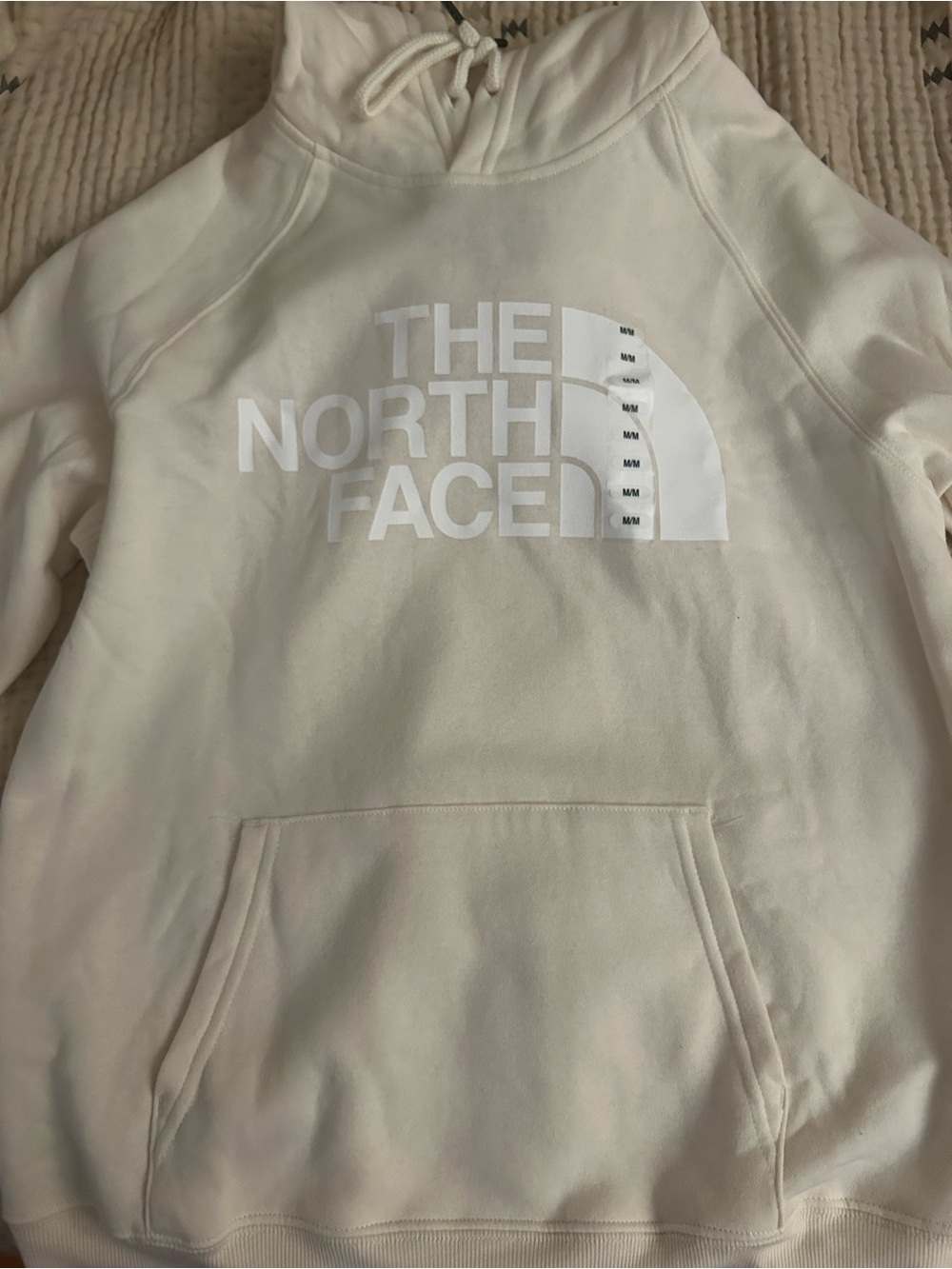 The North Face Off-White Logo Pullover Hoodie